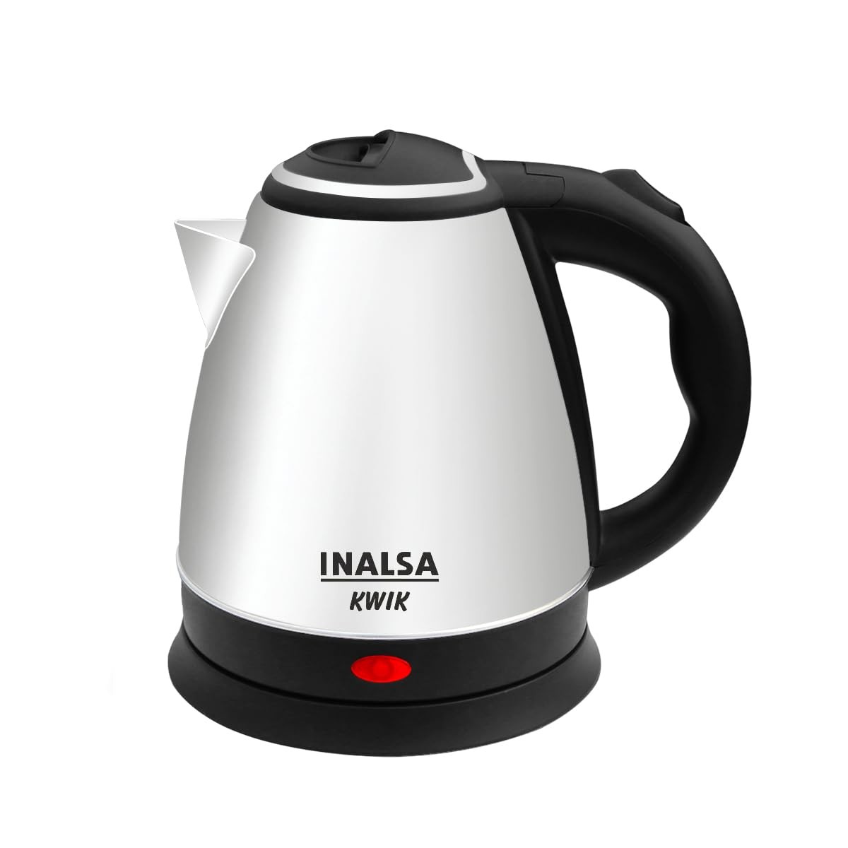 INALSA Electric Kettle 1.5 Liter with Stainless Steel Body