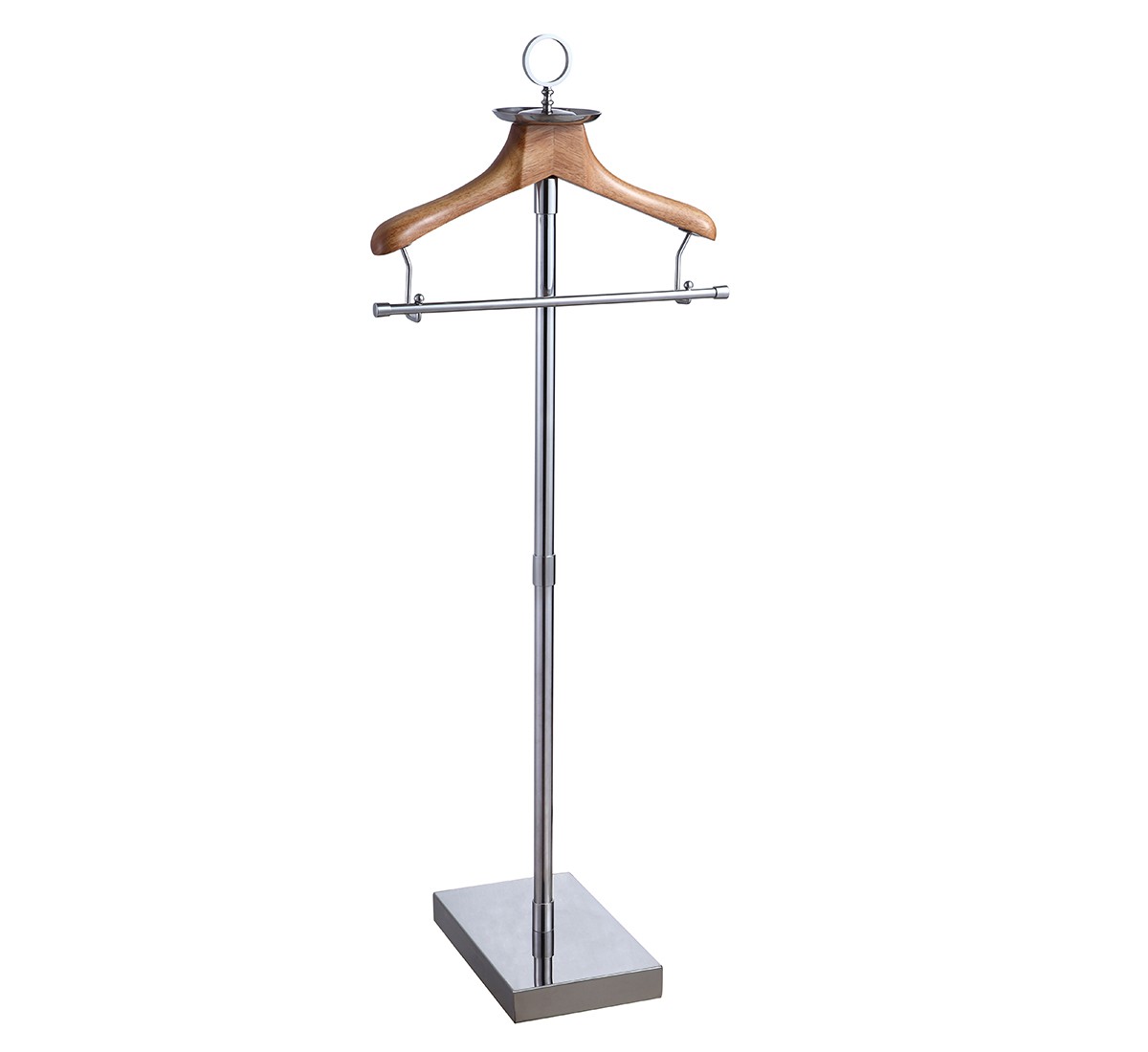 Silver Stainless Steel Coat Hanger