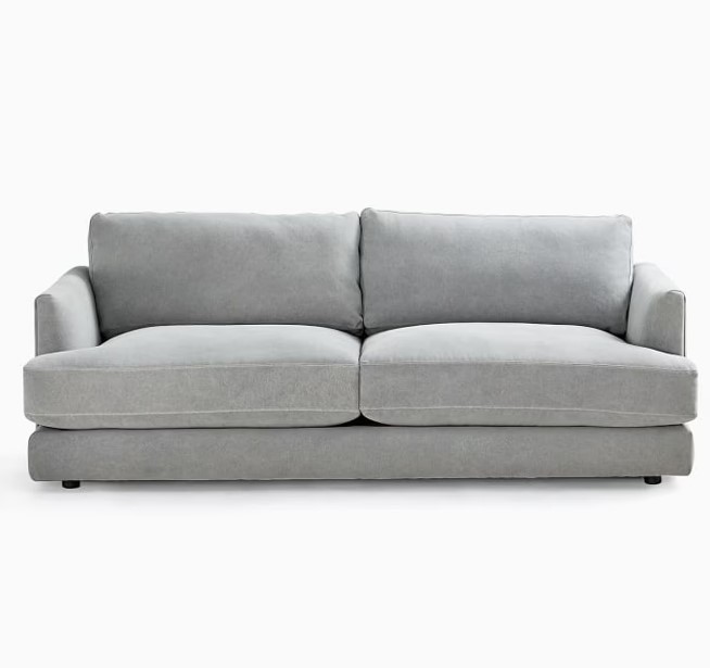 Long-Slung Shape Cushion sofa