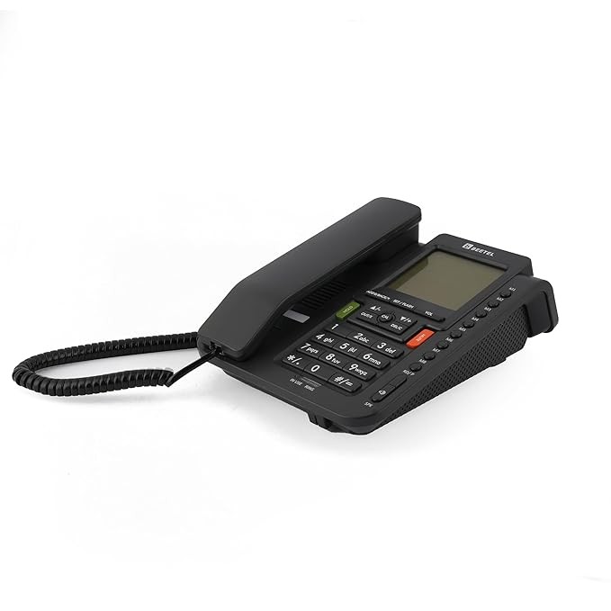 Beetel M71N Caller ID Landline Phone for Home or Office, 16 Digit Display, 2-Way Speaker Phone with Adjustable Volume